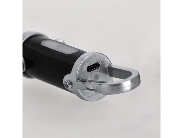 Linterna Luvaron recargable con 4 led y 8 luces cob detalle 7