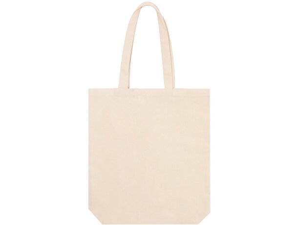 Bolsa Sakura de canvas algodón 270g con asas largas reforzadas detalle 3