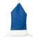 Funda de papá noel para el móvil azul grabada