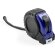 Flexometro de 3 metros con clip para cinturón personalizado azul