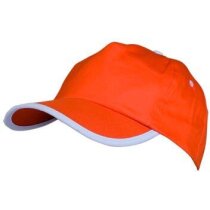Gorra sencilla de algodón con detalles de color personalizada Gorra sencilla de algodón con detalles de color personalizada