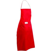Delantal rojo