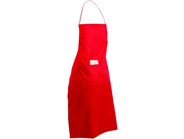 Delantal rojo