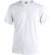 Camiseta blanca Mc180-oe de algodón ring spun 180&nbsp;g/m²&nbsp;adulto