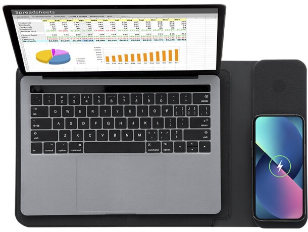 Funda ordenador portátil multifunción Benrix detalle 5