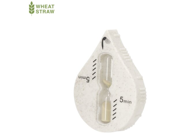 Reloj de arena Drykes de caña de trigo con ventosa detalle 1