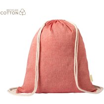 Saco cordones algodón reciclado nature Konim