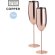 Set copas publicitario acero cobre galvanizado 270ml brillo sin color