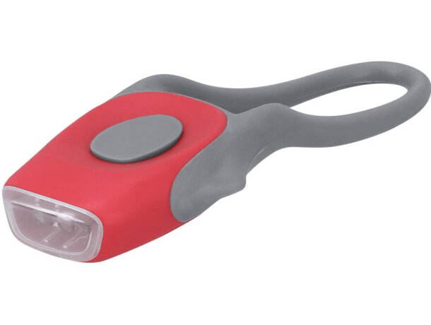 Luz seguridad bicicleta Norint con doble led detalle 2