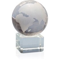 Trofeo con original bola mundo en cristal