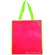 Bolsa de plástico ecológico rojo
