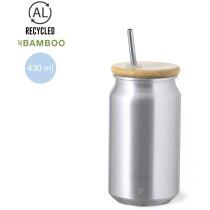 Audrey vaso térmico 430ml aluminio reciclado