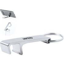 Llaveros abridores con soporte para móvil aluminio mate Delfis