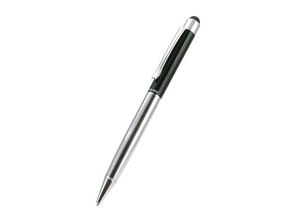 Bolígrafo Yago metalizado con puntero barato