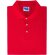 polo manga corta tejido mixto de hombre 220 gr personalizado rojo