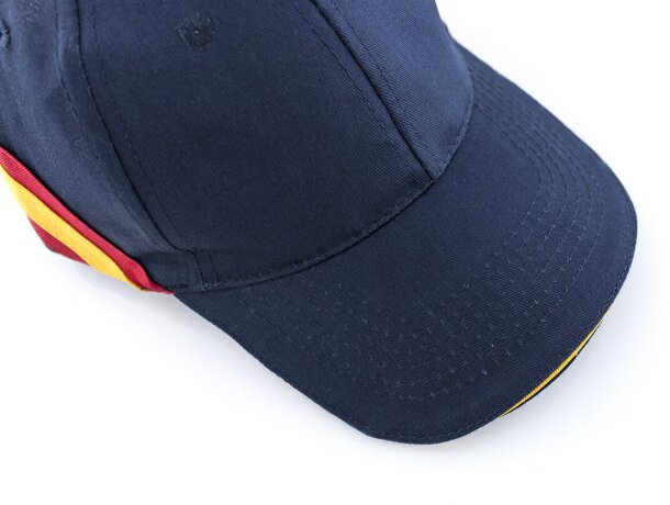 Gorra Iberia blanca con detalles nacionales