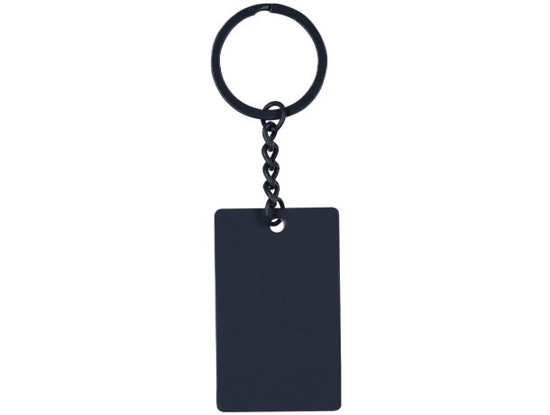 Llavero Taraf de acero inoxidable con acabado gomoso detalle 4