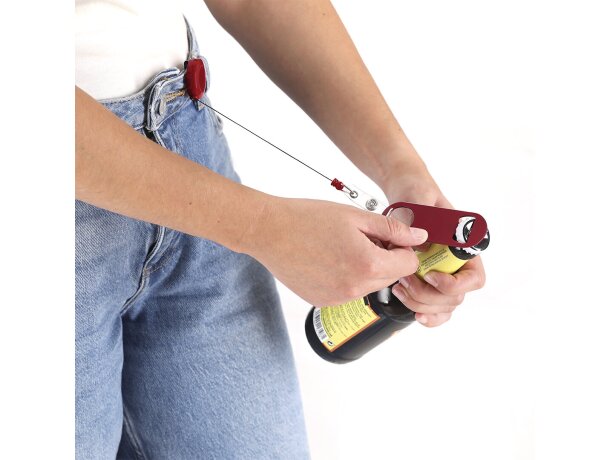 Abridor Auryel con soporte retráctil y clip de seguridad detalle 6