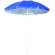 Sombrilla de nylon con protección uv azul