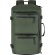 Bolso mochila Mekong tres usos con compartimento portazapatos Verde oscuro