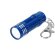 Llavero linterna Musday con 3 LEDs en aluminio reciclado detalle 1