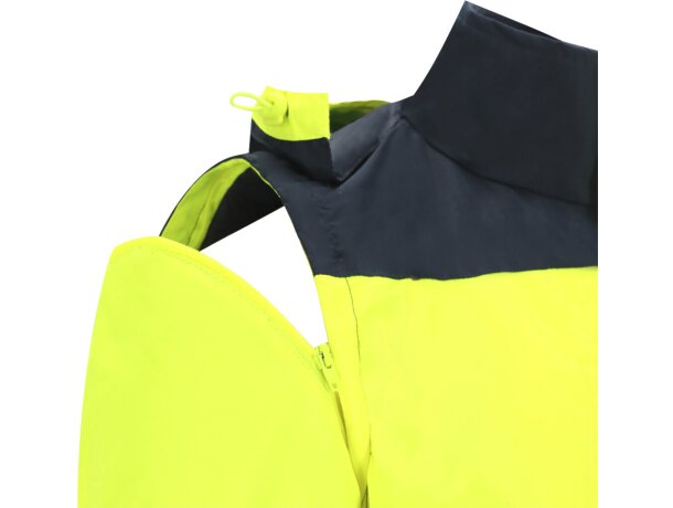 Parka de alta visibilidad Rauric con bandas reflectantes detalle 3