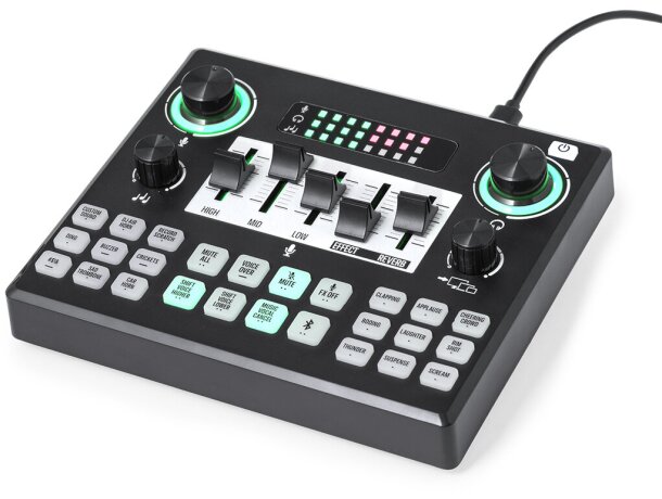 Mesa de mezclas Valdy con USB y Bluetooth para DJ detalle 2