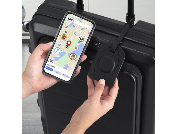 Identificador maletas localizador Laloc con tecnología Apple detalle 5