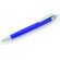 Bolígrafo con clip en diseño elegante azul