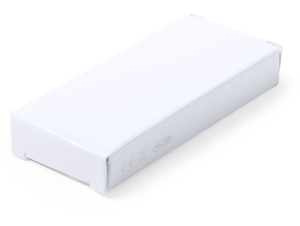 Memoria USB Zilak 16GB Blanco detalle 1