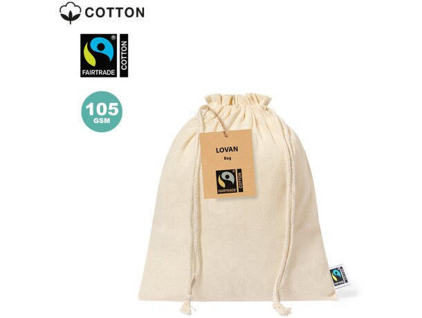 Bolsa Lovan Fairtrade detalle 1