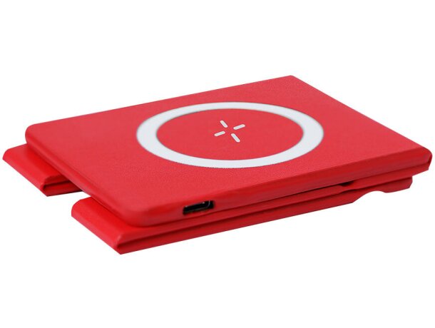 Cargador inalámbrico magnético Zirnal con soporte plegable detalle 2