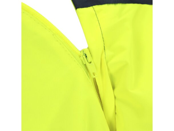 Parka de alta visibilidad Rauric con bandas reflectantes detalle 4