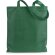 Bolsa de feria con asas barata verde