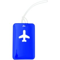 Identificador de pvc con dibujo de avión personalizado