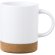 Taza de sublimación Nala con base de corcho 350ml Blanco