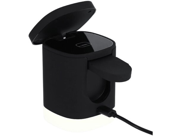 Cargador inalámbrico magnético Ruclox 3 en 1 con lámpara LED detalle 4