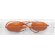 Protector para ojos de silicona naranja barata