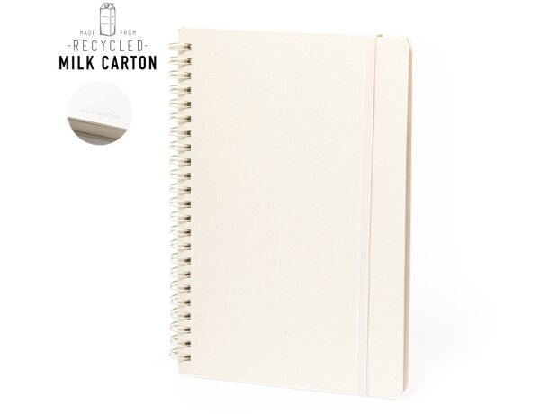 Libreta ecológica cuaderno personalizado barato Edilax tapas duras recicladas detalle 1
