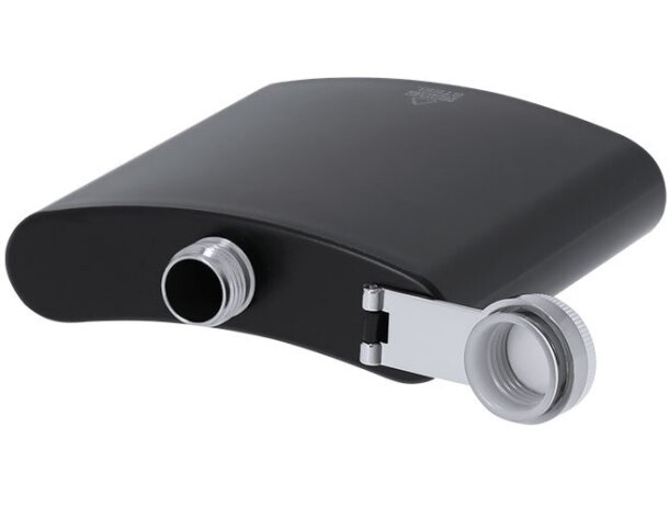 Petaca Lindog acero inox reciclado 175ml con tapa rosca detalle 2