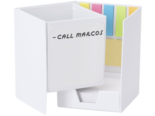 Lapicero portanotas pizarra Persut con cartón reciclado detalle 3