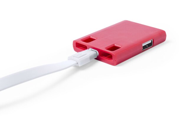 Puerto Usb Yurian personalizado rojo