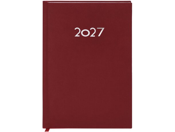 Agenda Canek A5 diaria con cubierta acolchada en PU y marcapáginas detalle 8