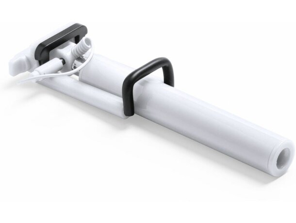 Palo personalizado selfie plegable blanco Palo personalizado selfie plegable blanco