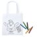 Bolsa de Navidad para colorear personalizada