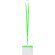Lanyard economico con identificador verde