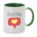 Taza Combinada Para Bodas Harnet detalle 2