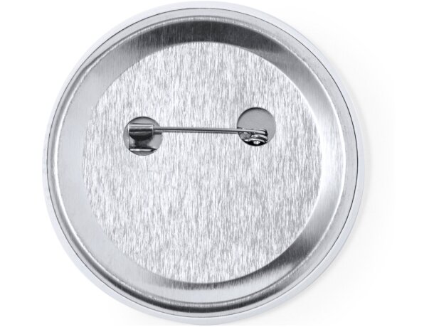 Pin Suju de metal blanco personalizable con imperdible detalle 4