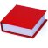 Portanotas con 200 hojas personalizada roja