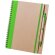 Libreta De Cartón Reciclado Para Bodas Tunel Verde